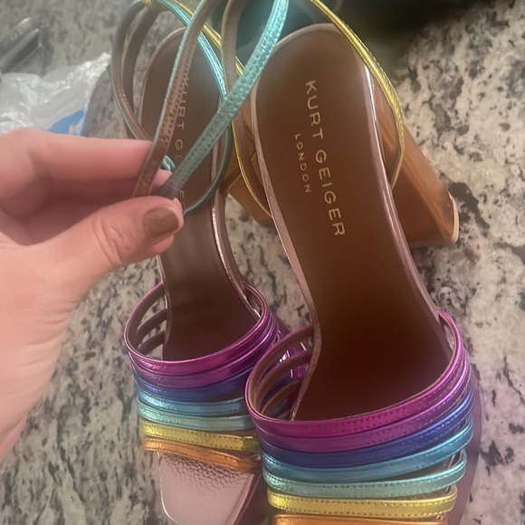 Kurt Geiger heels paid 280 brand new too tall for me - Picture 5 of 6